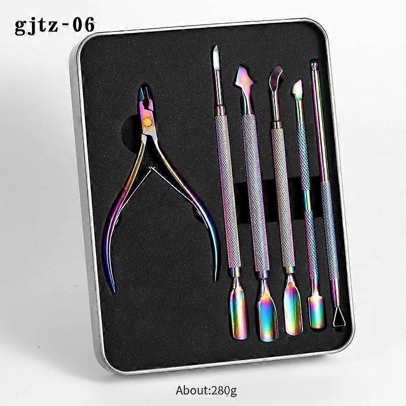 Set Nail Exfoliating Art Tools Gel Polish Remove Nails Accessories Tools|Cuticle Pushers