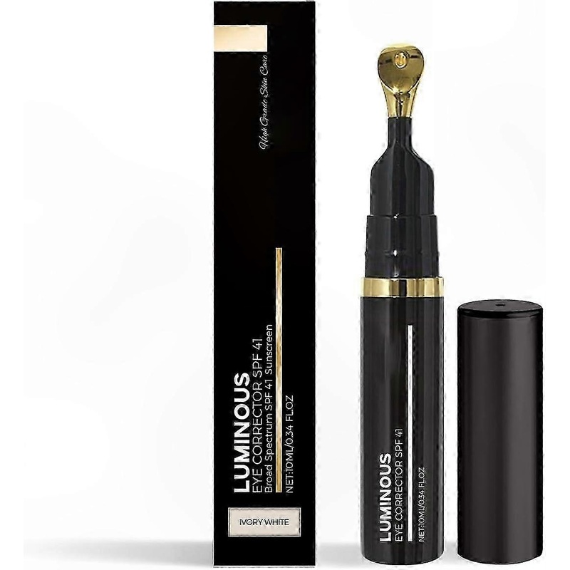 Tinted Eye Cream with SPF 41, Hydrating Anti-Aging Formula for Dark Circles, Peach Undertone Color Corrector