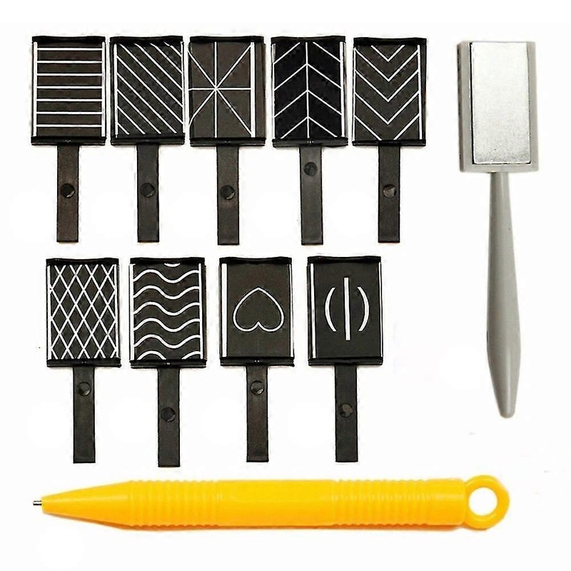 11pcs/set Nail Art Tool Magnet Pen for DIY Magic 3D Magnetic Cats Eyes Polish UV Gel Polish
