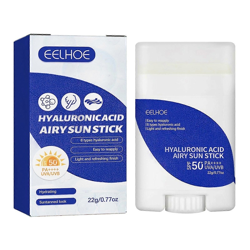 22g Hyaluronic Acid Sun Stick Moisturizing Isolation Sun Protection Pen for All Skin Types