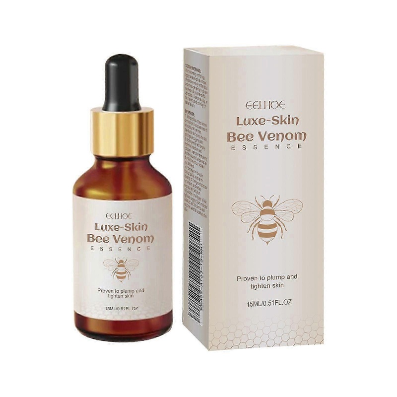 Bee Venom Serum for Anti-Aging & Wrinkle Reduction - Deep Hydrating Facial Essence with Natural Ingredients, Firming & Moisturizing, 15ml