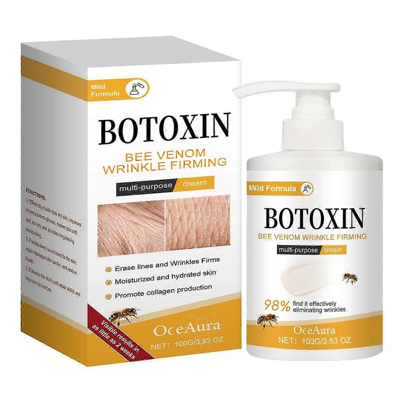 Bee Venom Wrinkle Firming Multi-Purpose Cream,Bee Venom Wrinkle Removal Cream,Moisturizing & Lifting,Anti-Aging Skin Treatment