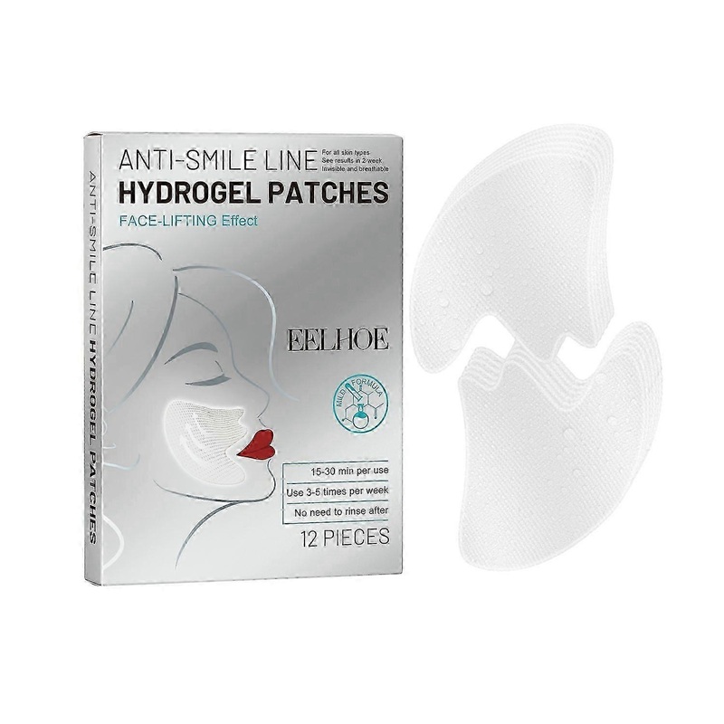 EELHOE smile line patch condensing microcrystalline nasolabial fold patch firming and fading fine li