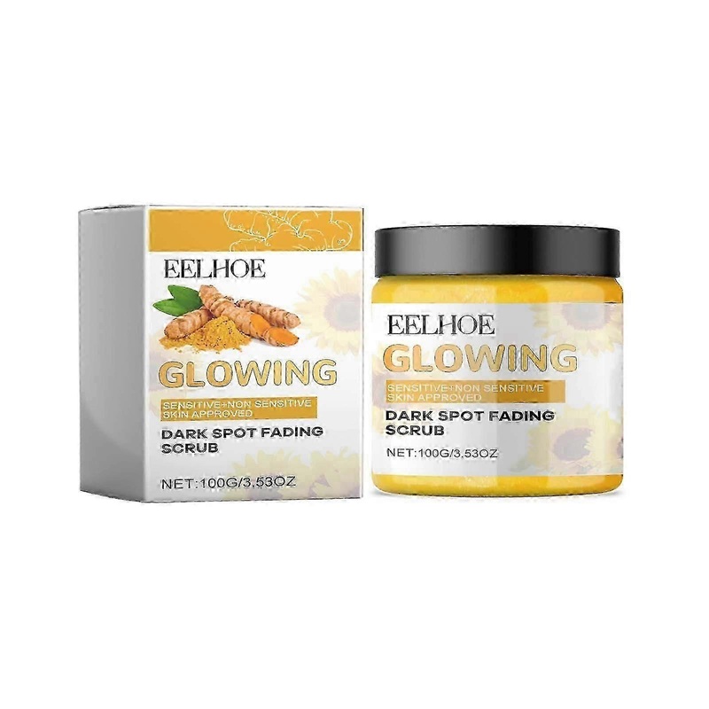 Eelhoe Turmeric Facial Scrub Deep Cleansing Facial Delicate Pores Skin Care Cleansing Care