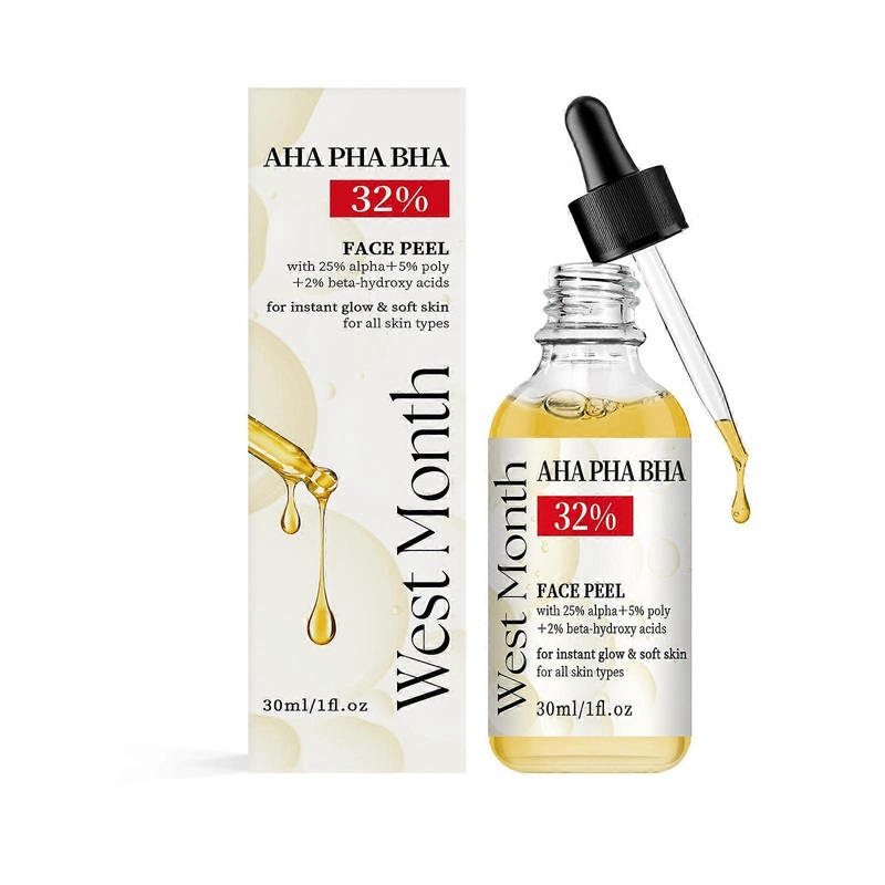 Fruit acid essence smoothes, tightens, refines, and tightens pores Aha facial essence