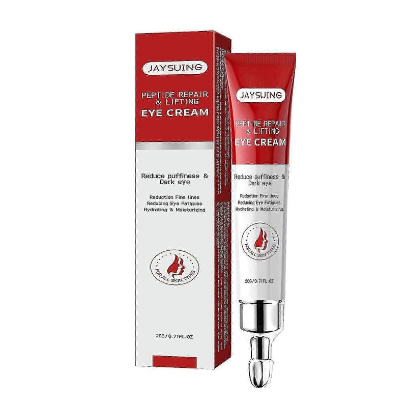 Jaysuing Peptide Repair Lifting Eye Cream Lifting Tightening Fade Eye Wrinkles Dark Circles Anti-Wrinkle Anti-Aging 20G