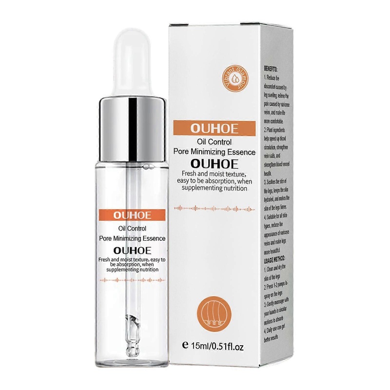 Pore Repair Essence for Brightening & Tightening | Shrinks Enlarged Pores, Fights Acne, Fades Scars, Deep Cleansing with Tea Tree Oil & Aloe Vera | Hy