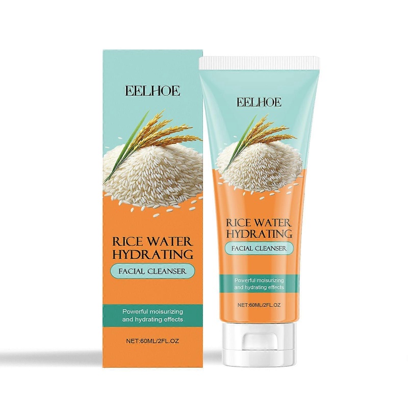 Rice cleanser gently cleanses facial skin, moisturizes and soothes and refreshes