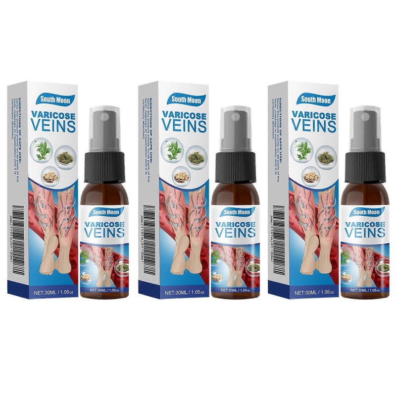 South Moon Varicose Vein Treatment Spray Relieves Phlebitis Spider Vein Edema