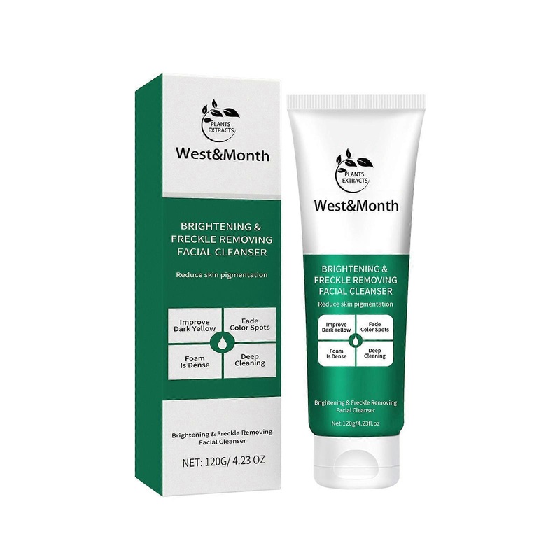Whitening and anti-freckle facial cleanser cleansing and brightening skin moisturizing non-tightening cleanser