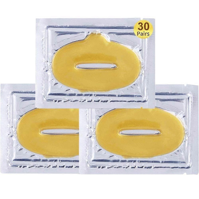 60 Pcs Lip Mask, Lip Care Gel Masks, Collagen Lip Pads For Moisturizing, Anti-Wrinkle, Anti-Aging, Firms Hydrates Lips, Remove Dead Skin Moisture Esse