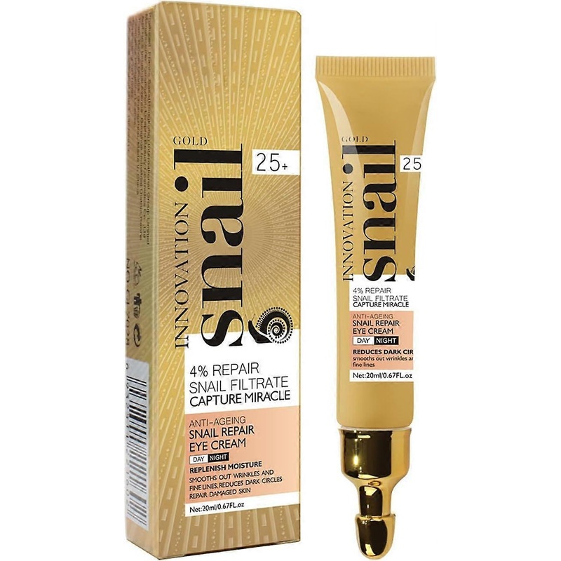 Anti-aging eye cream, eye cream for dark circles, bags and dark circles immediate effect, peptide lifting eye gel