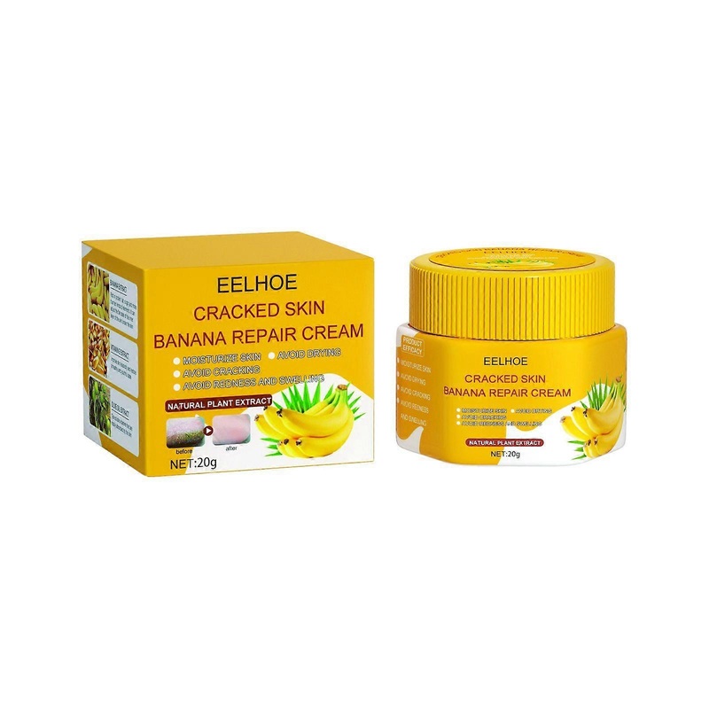 Cracked skin banana repair cream foot care anti-dry cracking anti-freeze cracking hand and foot care repair cream