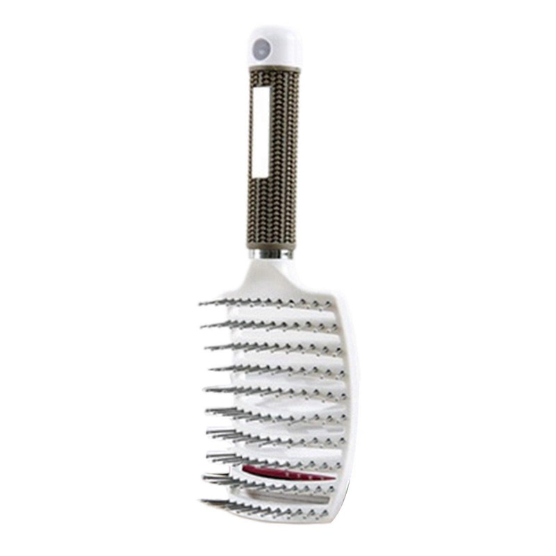 Curved Vent Hair Brush for Blow Drying Styling Salon Barber Hairdressing Tool