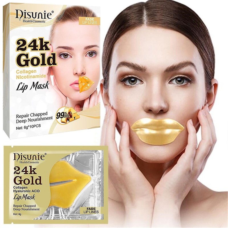 Disunie24k Gold Collagen Lip Mask