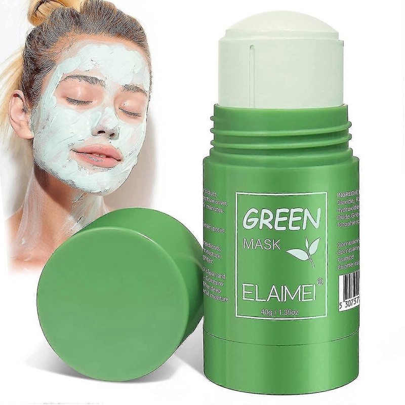 Green Tea Mask Stick Green Tea Cleansing Mask Stick Green Tea Purifying Clay Stick Mask
