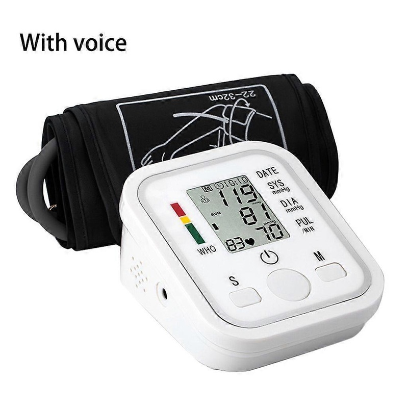 Medical Digital Blood Pressure Monitor Heart Rate Pulse Meter Measure