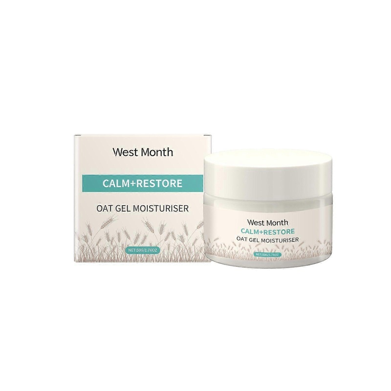 Oat Face Moisturiser for Women,Long Lasting Moisturiser,Moisturising Cream Face Care for Soothing and Deeply Hydrating,Firming and Anti-Aging
