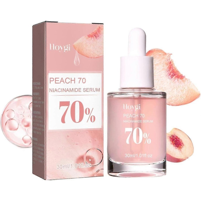 Peach Essence 70% Niacinamide Serum, Brightening Hydrating Face Serum, Anti-aging Face Serum With Peach Essence