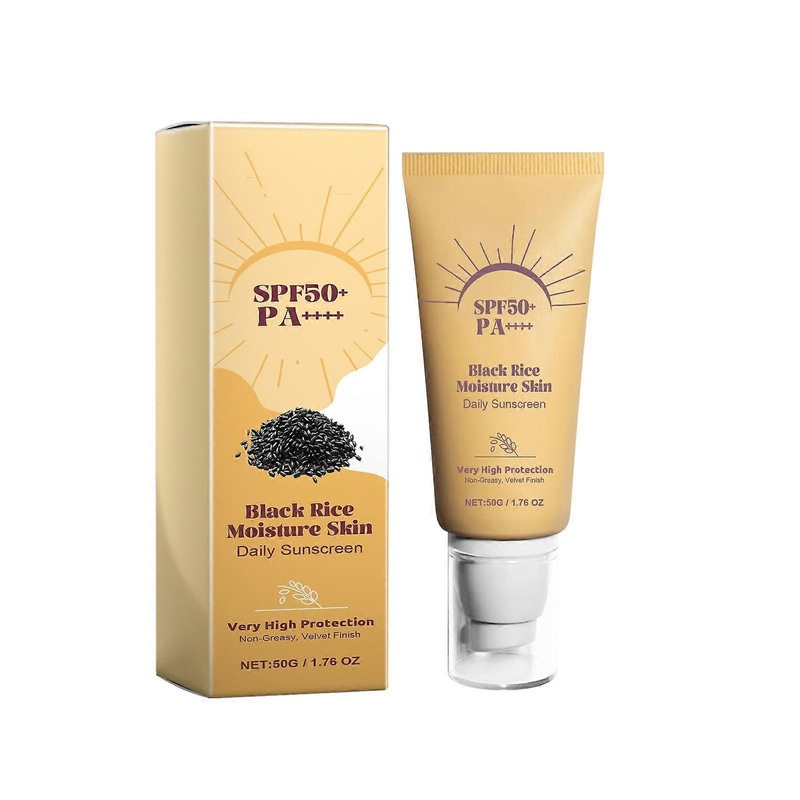 Rice Moisturizing Daily Sunscreen 50ml Skin-friendly And Non-greasy 50g