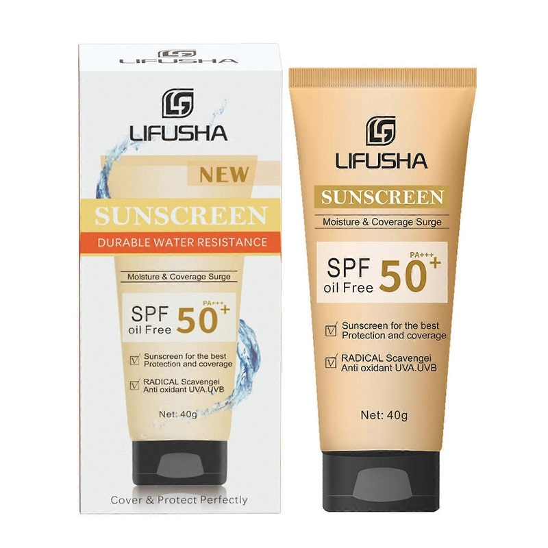 Sunscreen Bronz Foundations SPF50+ Sunscreen Isolates Rays Sweat And Hydrate Men And Women 40g PU3395