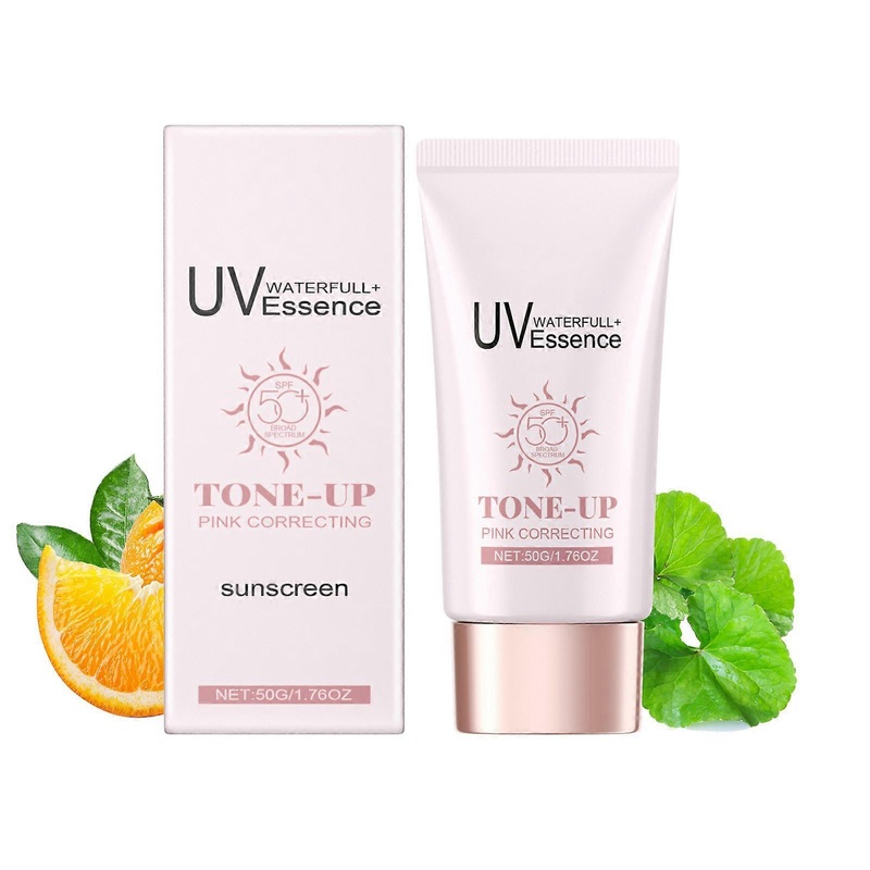 Sunscreen Serum Sunscreen For Face All Skin Tones Sweat Proof Formulas 50g