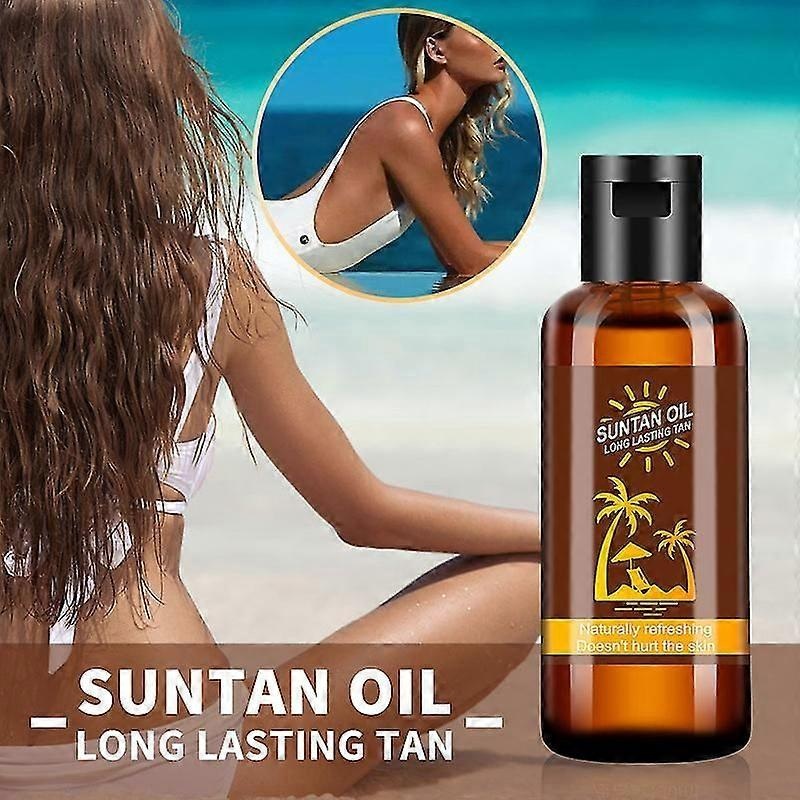 Tanning Oil Tanning Oil Beach Tanning Complexion Healthy Bronzer 35ml