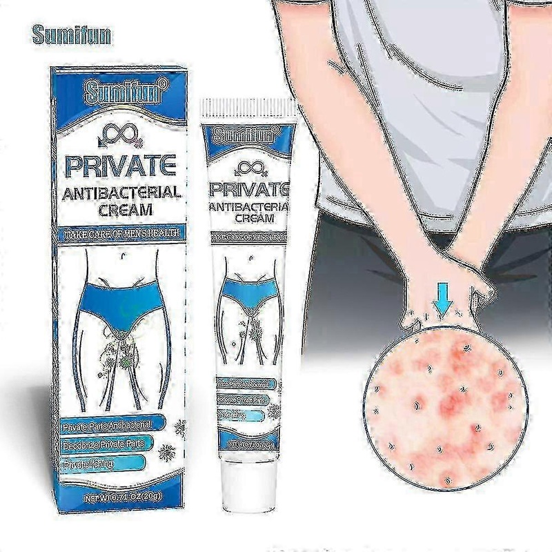 20g Men's Anti-itch Cream Anti-bacterial, Anti-itch And Deodorant Private Care