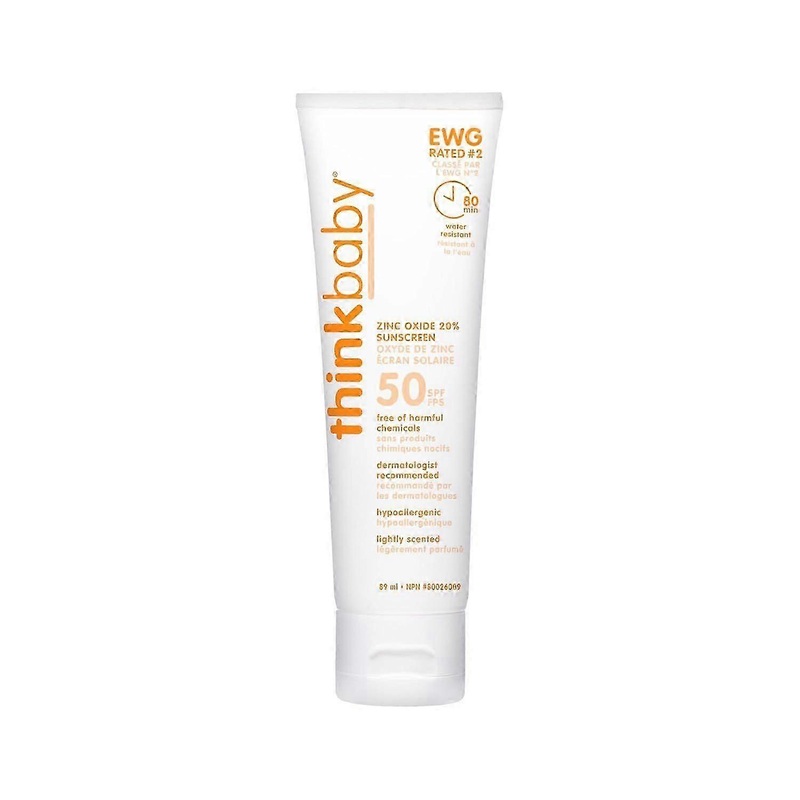 baby SPF 50+ Baby Mineral Sunscreen Safe, Natural Sunblock for Babies - Water