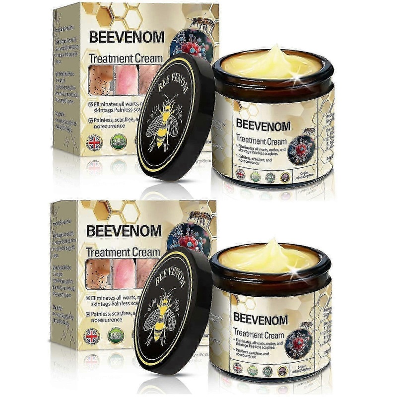 Bee Venom Comprehensive Cream, Professional Bee Venom Skin Treatment Cream, bee Venom All-in-One Cream, Anti-Aging, Hydrating, Natural Ingredient