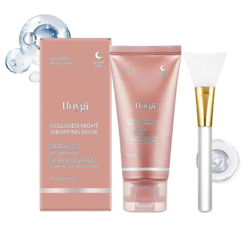Collagen Peel And Tear Mask Moisturizing, Hydrating And Cleansing Night Care Peel And Tear Mask