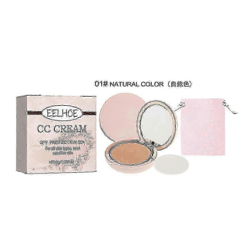 EELHOE CC Cream, Skin Protection Lightweight Breathable Durable Not Easy To Take Off The Makeup Natu