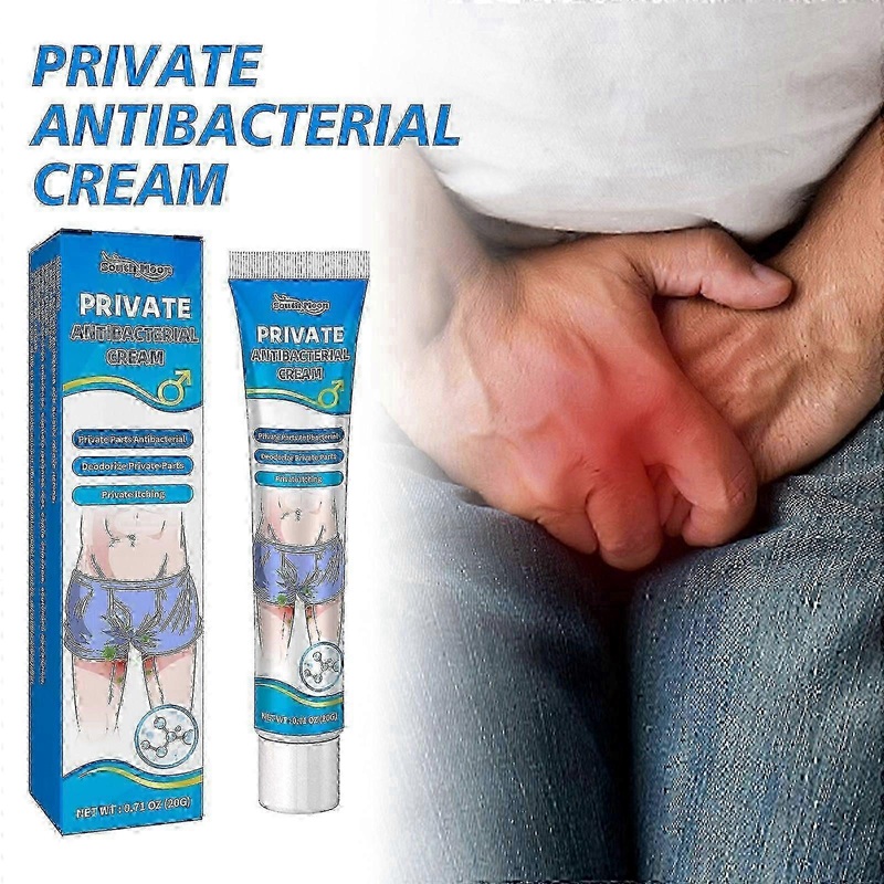 Men's Anti-Itch Cream for Inner Thigh and Groin Balanitis Relief Soothing and Refreshing Private Skin Care