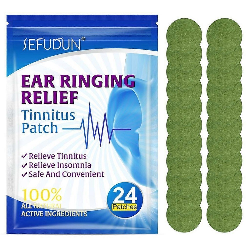 Natural-Herbal Tinnitus Relief Treatment Patches,24Pcs Tinnitus Relief Patches