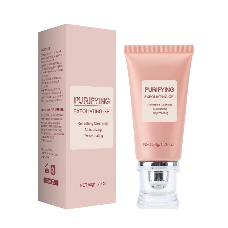 Purifying Exfoliating Gel Facial Exfoliator Cleanser Moisturizing Cleansing Peeling Gel For The Whole Body Cleans Dirt 50g