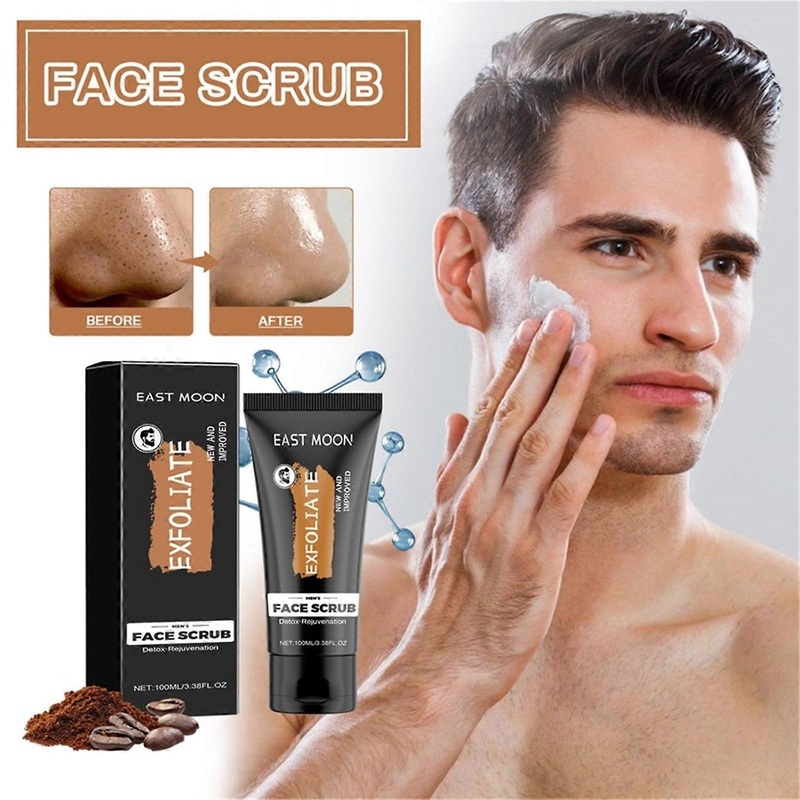 Rare Beauty Face Scrub For Men 100 Gm Coffee Scrub For Blackhead Tan Dead Cell Removal Natural Rejuvenates Skin Tan Removal Scrub Exfoliating Scrub Fo
