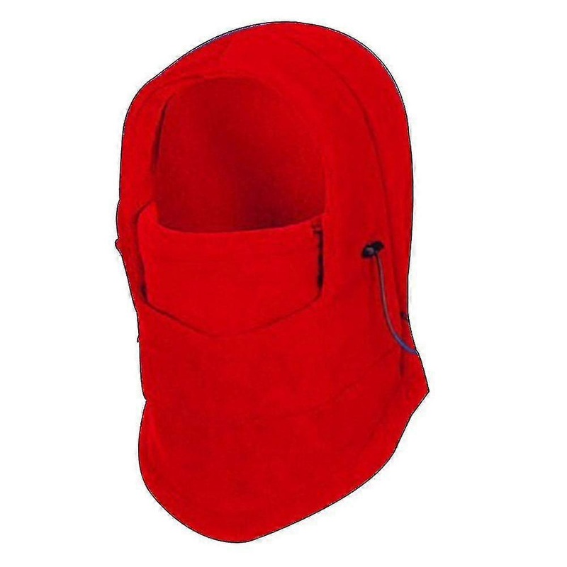 Winter Thermal Fleece And Ski Face Mask, Neck Warmer Hood Hatsred