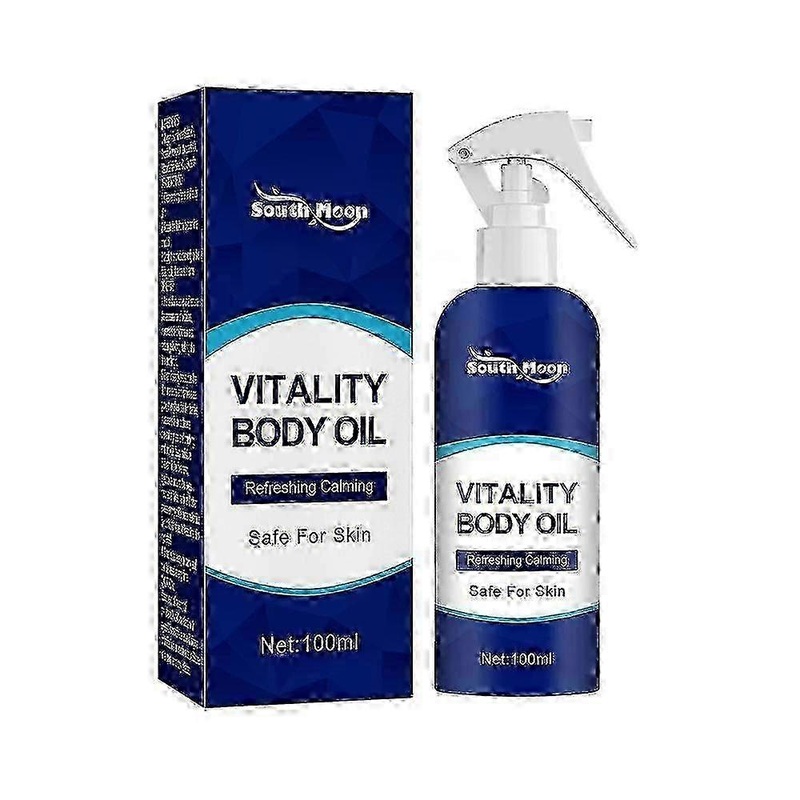 1-3Pcs Vitality Body Oil, Refreshing Dry Body Oil Spray, Moisturizing Joint & Muscle Relief Body Oil for All Skin Types