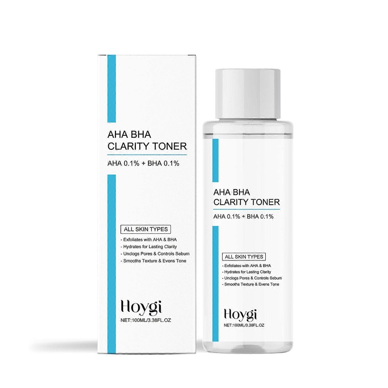 Hoygi Exfoliating and Oil Control Toner Soothes Skin Gently Cleansing Pores Hydrating Wet Compression Daily Care