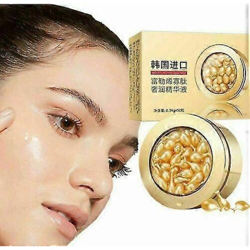Progloss Korean Firming Capsule Mask Anti-aging Moisturizing Facial Serum 50 Capsules Per Box