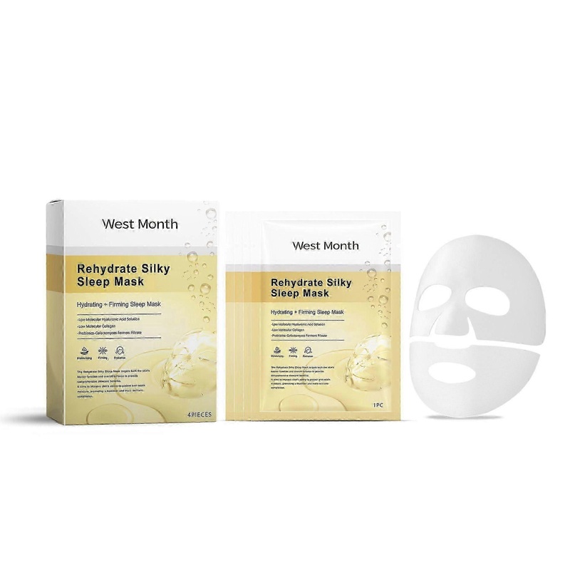 West Month Collagen Facial Mask Moisturizing Nourishing Hydrating Facial Care Gentle Moisturizing Skin