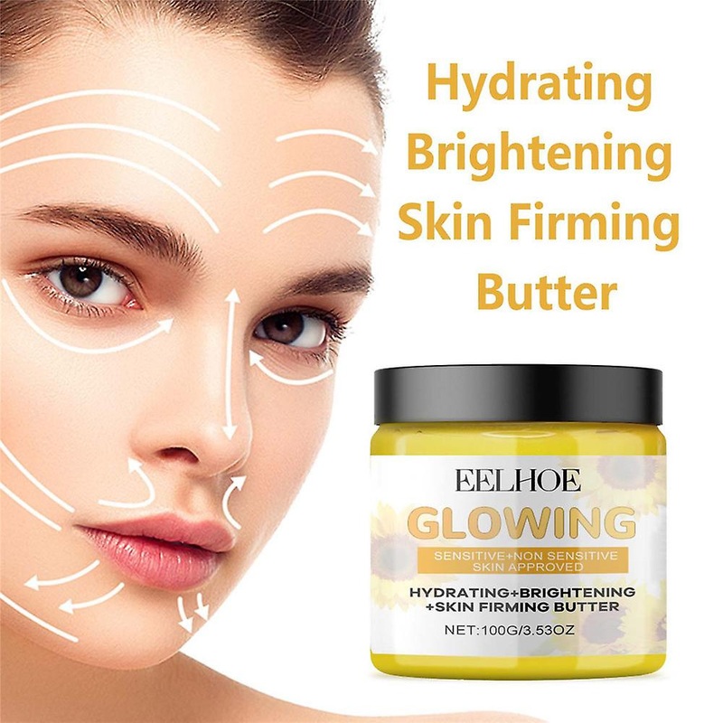 3 In 1 Turmeric Glow Combo Skincare Set, Turmeric Glow Butter, Turmeric Skin Care Set Glow Combo Face Wash, Glow Turmeric Face Scrub, Natural Exfoliat