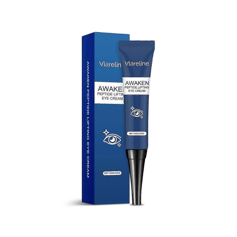 Awaken Peptide Lifting Eye Cream, Lifts Firming Anti-Wrinkle Eye Tightener, Natural Moisturizing Eye Cream for Reduces Dark Circles and Puffiness