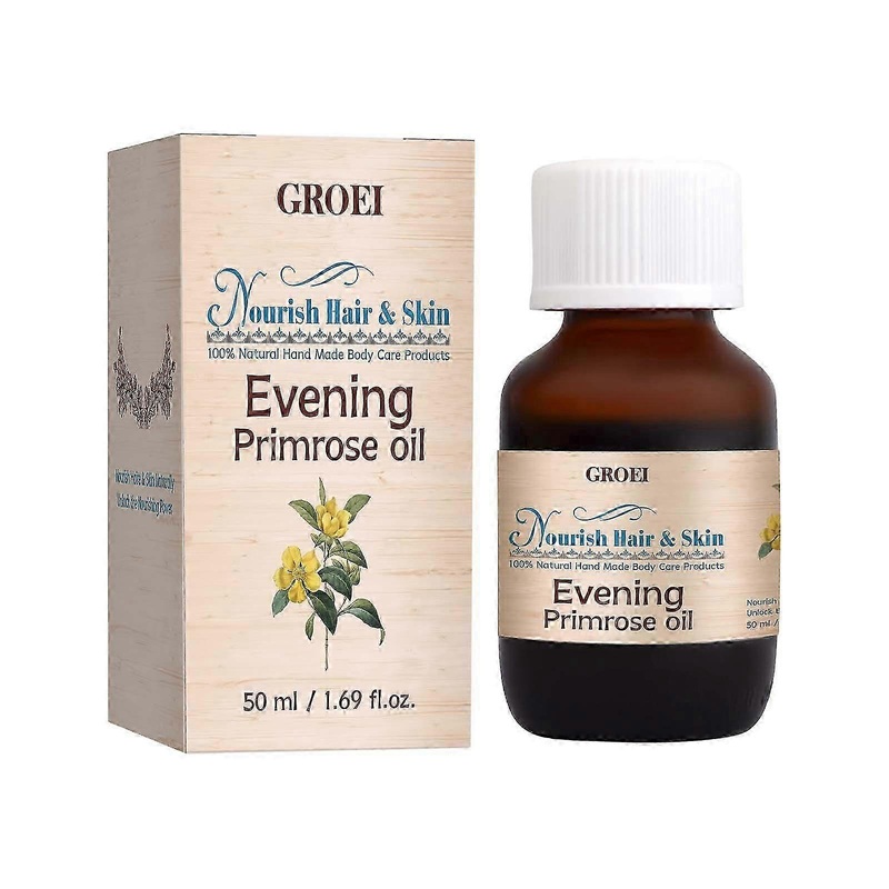 Donrich Hair & Skin 100% Natural Handmade Body Care - Evening Primrose Oil for Hair Growth, Strength & Skin Anti-Aging