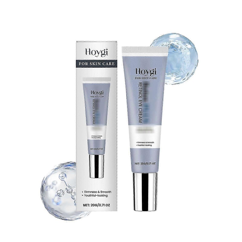 Retinol Eye Cream for Dark Circles, Rapid Wrinkle Repair, Daily Anti-Aging Under Eye Cream with Retinol & Hyaluronic Acid to Fight Fine Lines, Wrinkle
