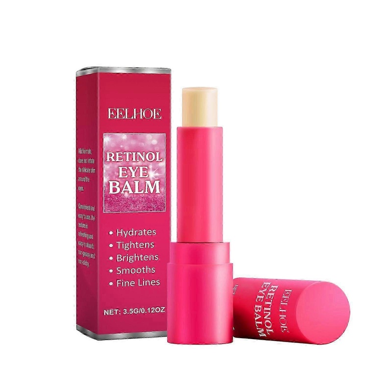 Retinol Eye Stick, Anti-Aging Eye Cream for Wrinkles, Dark Circles, Puffiness - Retinol Eye Balm Moisturizes, Softens & Nourish Skin