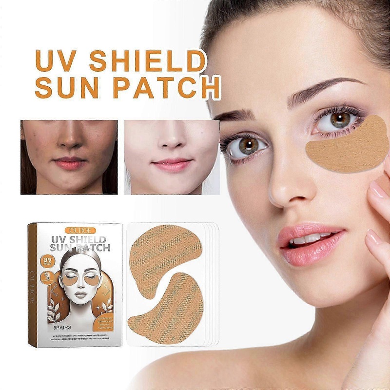 Sun Protection Under Eye Patches, Sun Protection Against Sun, UV Face Sun Protection, Face Patches for Running, Hiking, Fishing, Sun Protection Patche