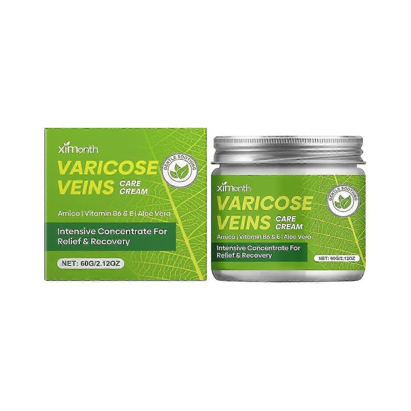 Varicose Relief Cream, Anti-Varicose Cream, Varicose Veins Treatment for Legs, Capillary - Reduces Varicose Veins and Heaviness