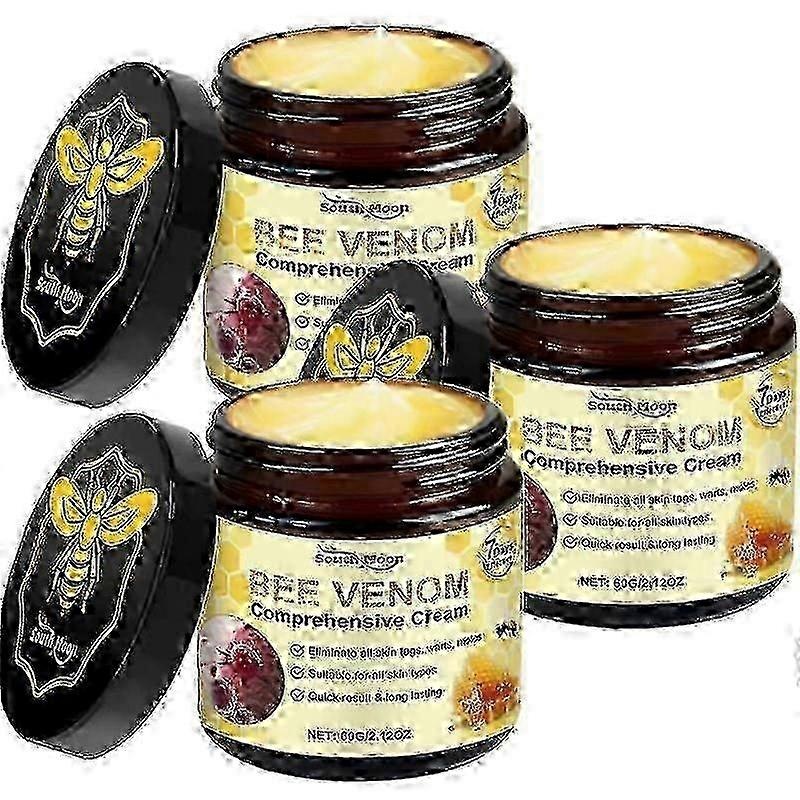 Bee Venom Cream 3-Pack Anti Wart Blemish Skincare 2025 New For All Skin Types