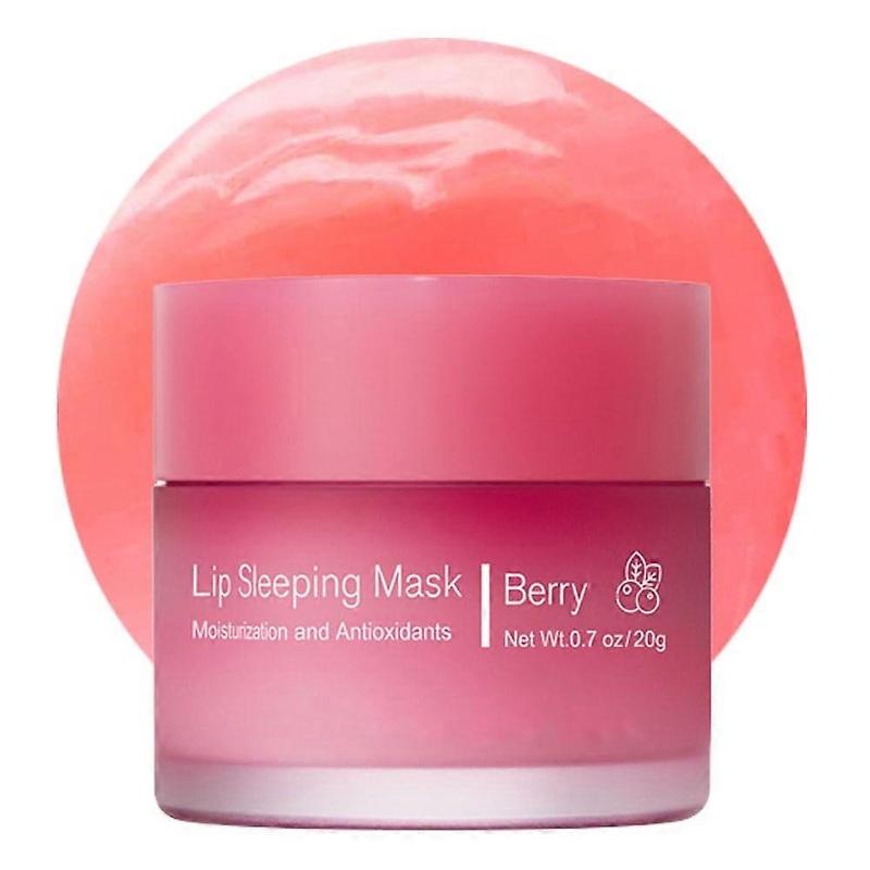 Lip Sleeping Mask, Nourish & Hydrate Sleeping Lip Mask, Lip Mask Overnight, Moisturizing & Plump Dry Chapped Lip Balm Reduce Lip Lines